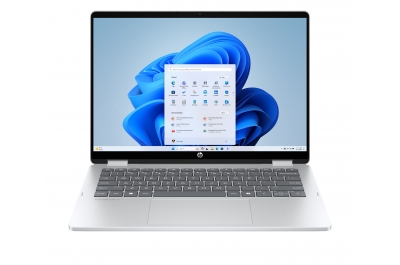 HP OmniBook 5 Flip 14-fp0753nd Intel Core 5 120U Hybrid (2-in-1) 35.6 cm (14") Touchscreen 2K 16 GB LPDDR5-SDRAM 512 GB SSD Wi-Fi 6 (802.11ax) Windows 11 Home Silver